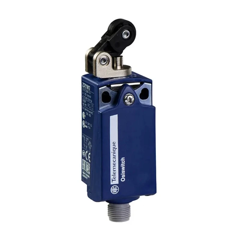 Telemecanique Sensors OsiSense XC Series Roller Plunger Limit Switch, 1 NO/1 NC, IP67 IP66, Plastic Housing XCKP2121M12