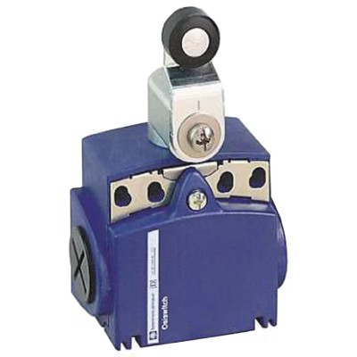 Telemecanique Sensors OsiSense XC Series Roller Lever Limit Switch, 1 NO/1 NC, IP66 IP67, Plastic Housing, 240V XCKT2118N12
