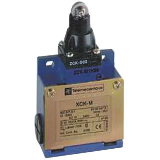 Telemecanique Sensors OsiSense XC Series Roller Lever Limit Switch 1 NO/1 NC IP66 Zinc Alloy Housing 240V AC 3A 