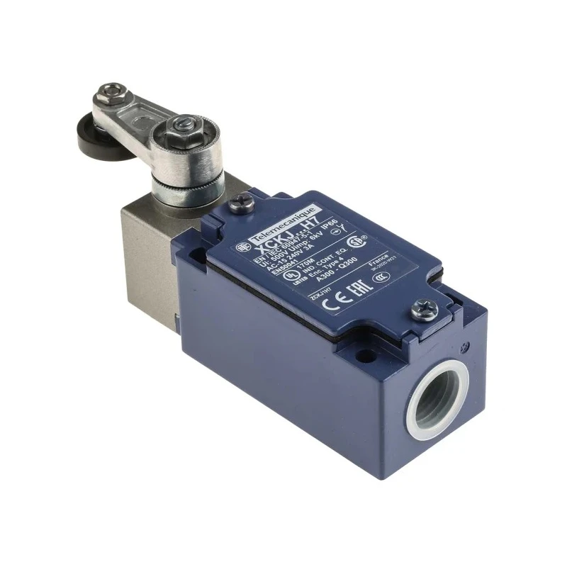Telemecanique Sensors OsiSense XC Series Roller Lever Limit Switch, 1 NO/1 NC, IP66 Zinc Alloy Housing, 240V AC, 3A 