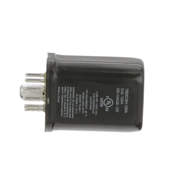 Schneider Electric Surface Power Relay 120V AC Coil 12A Switching Current 3PDT 750XCXH-120A