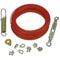 Telemecanique Sensors Rope Pull Switch Cable , Galvanised Cable with Red Sheath, Accessory for Preventa XY2C Rope XY2CZ9325