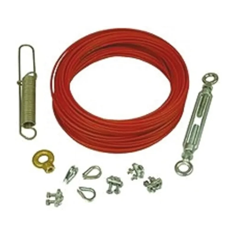 Telemecanique Sensors Rope Pull Switch Cable , Galvanised Cable with Red Sheath, Accessory for Preventa XY2C Rope XY2CZ9325