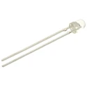 Vishay ±25 ° Infrared, Visible Light Phototransistor Through Hole 2-Pin 3 mm (T-1) Package BPW85