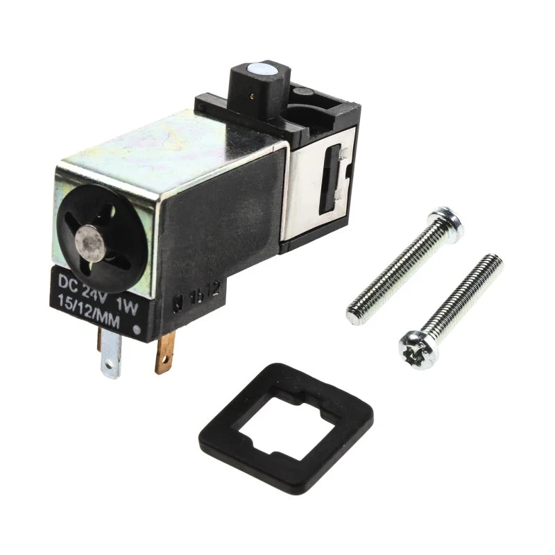 Crouzet Pneumatic Solenoid Valve 3/2 Series 24V DC Manifold Mount 8 bar 25NL/min 81519332