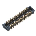 Panasonic P4S Series Vertical Surface PCB Socket, 60-Contact, 2 Row, 0.4 mm Pitch Solder AXT360124