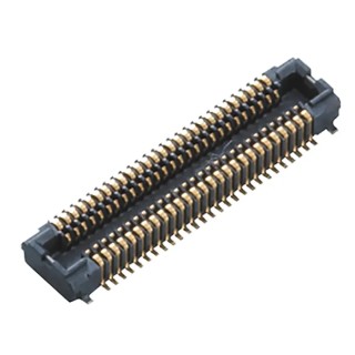 Panasonic P4S Series Vertical Surface PCB Socket, 60-Contact, 2 Row, 0.4 mm Pitch Solder AXT360124