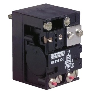 Crouzet Pneumatic Solenoid Valve 4 mm Push-in Ports Pilot Actuation DIN Rail Mount 8 bar Maximum Pressure 81 Series 81516100