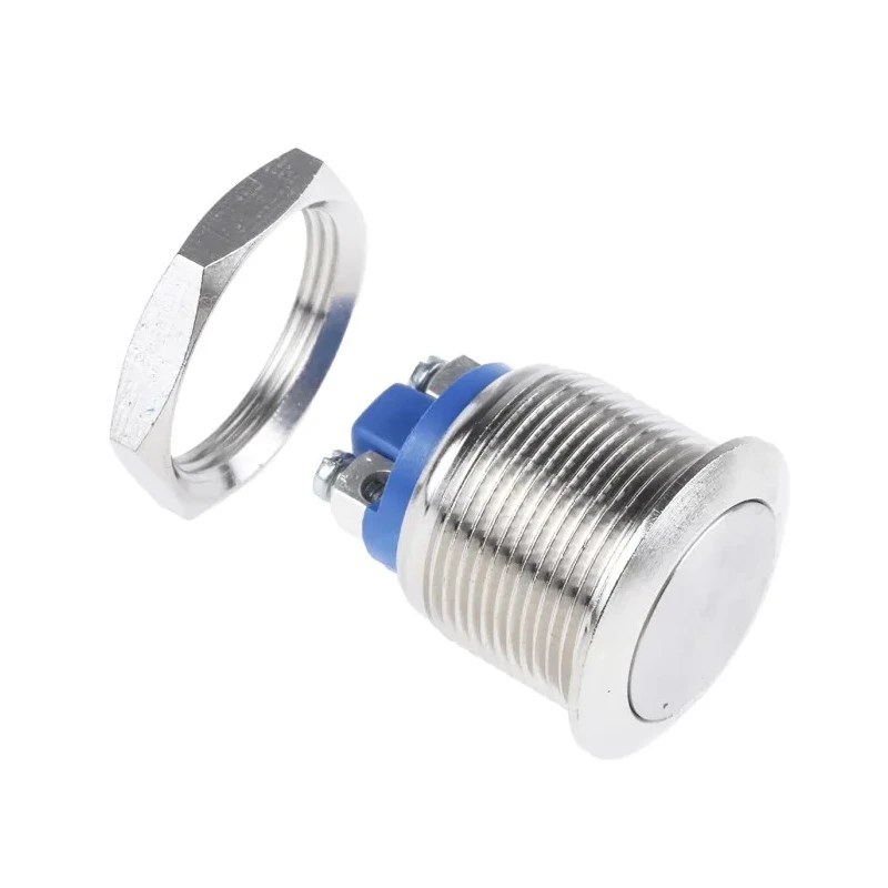 APEM AV Series Push Button Switch, Momentary, Panel Mount, 19.2 mm Cutout, SPST, 48 V dc AV091003C910