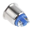 APEM AV Series Push Button Switch, Momentary, Panel Mount, 19.2 mm Cutout, SPST, 48 V dc AV091003C910
