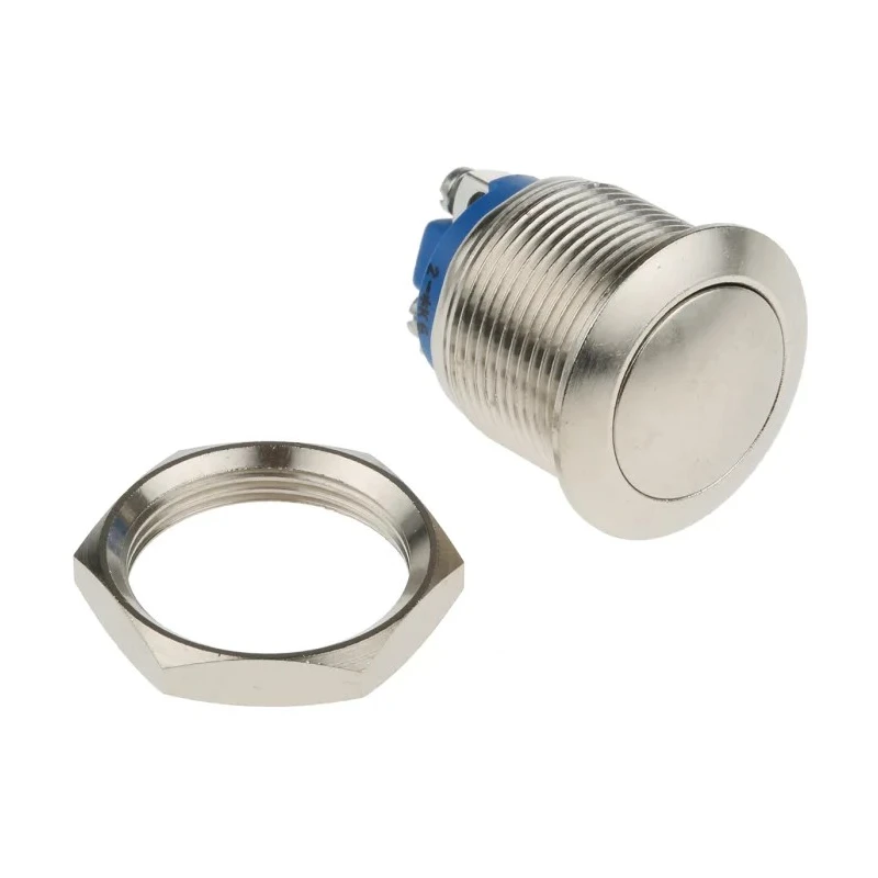 APEM AV Series Push Button Switch Momentary Panel Mount 19.2 mm Cutout SPST AV191003C900