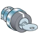 Schneider Electric Key Switch IP65, 12A, 20A, Circular Bezel, 455-Key, 90° Index Angle 