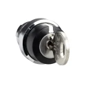 Schneider Electric Key Switch IP65, 12A, 20A, Circular Bezel, 455-Key, 90° Index Angle 