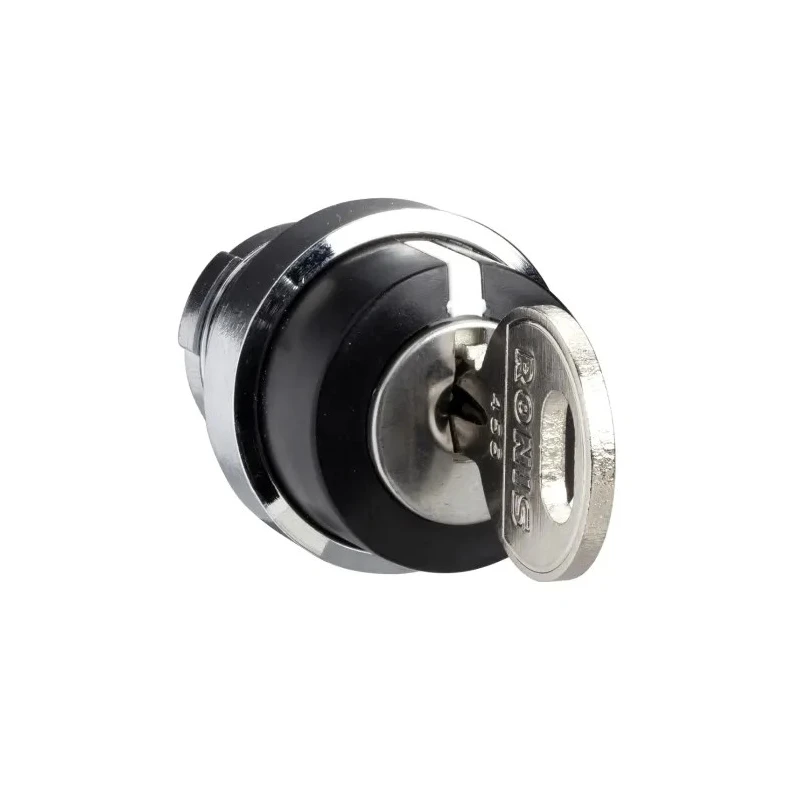 Schneider Electric Key Switch IP65, 12A, 20A, Circular Bezel, 455-Key, 90° Index Angle 