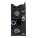 Schneider Electric ZB2 Series Contact Block 600V 10A Screw Terminal 1 NO ZB2BE101