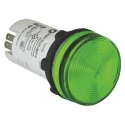 Schneider Electric Panel Mount Green LED Pilot Light Harmony XB7 22 mm Cutout IP65 IP20 Round XB7EV03MP3