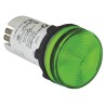 Schneider Electric Panel Mount Green LED Pilot Light Harmony XB7 22 mm Cutout IP65 IP20 Round XB7EV03MP3