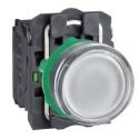 Schneider Electric Harmony XB5 Series Illuminated Push Button Switch, Spring Return, Panel Mount, 22 mm Cutout XB5AW3165