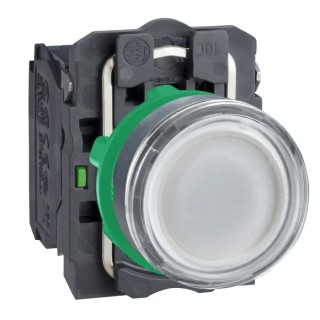 Schneider Electric Harmony XB5 Series Illuminated Push Button Switch, Spring Return, Panel Mount, 22 mm Cutout XB5AW3165