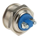APEM Push Button Switch Momentary Panel Mount 22.2 mm Cutout SPST IP65 IP67 IP69K 48 V DC 250 V AC AV031003C910