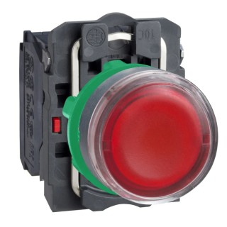 Schneider Electric Harmony XB5 Series Illuminated Push Button Switch, Spring Return, Panel Mount, 22 mm Cutout XB5AW3465