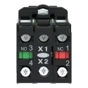Schneider Electric Harmony XB5 Series Illuminated Push Button Switch, Spring Return, Panel Mount, 22 mm Cutout XB5AW3465
