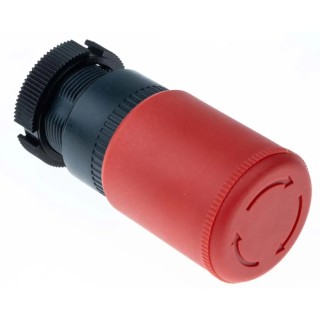 Schneider Electric Harmony XAC Series Latching Emergency Stop Push Button 22 mm Cutout ZA2BS834