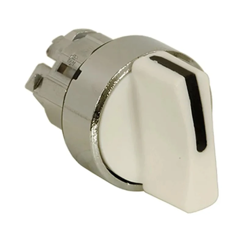 Schneider Electric Harmony Series 2 Position Push Button Switch Selector Switch Head, 22 mm Cutout, IP69, IP67 ZB4BD201