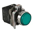 Schneider Electric Harmony XB4 Series Illuminated Push Button Switch Spring Return Panel Mount 22 mm Cutout SPDT XB4BW13G5