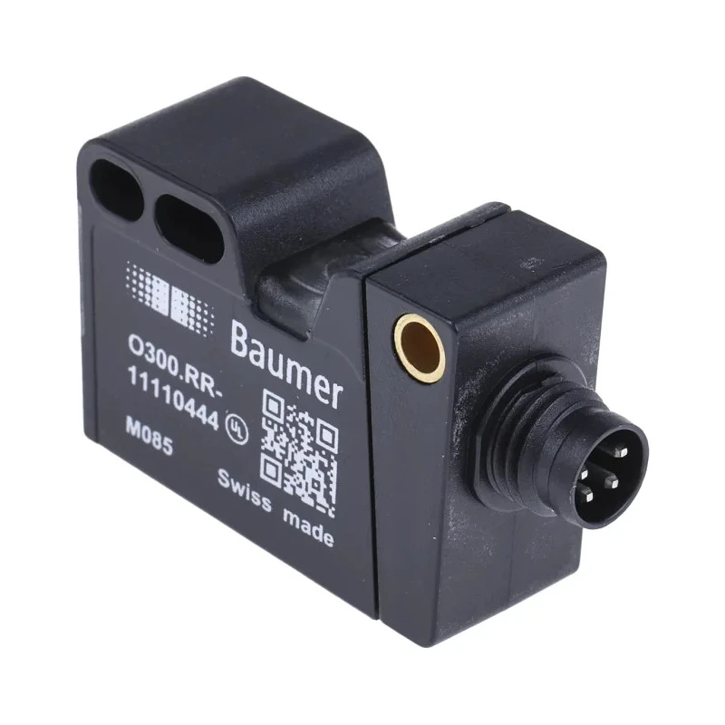 Baumer Retroreflective Photoelectric Sensor Block Sensor 0 → 4 m Push Pull IP67 O300.RR-GD1Z.72N