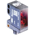 Baumer Diffuse Photoelectric Sensor Block Sensor 30 mm to 300 mm Push Pull Output IP67 O300.GR-GW1T.72N