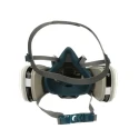 3M 6500 Series Half Mask Respirator Mask, Size M, Silicone Material, Reusable Protective Respirator 3M 6502QL