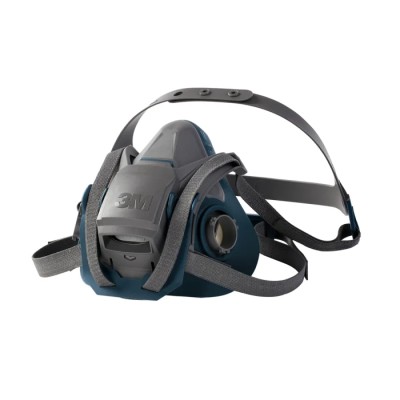 3M 6500 Series Half Mask Respirator Mask Size L Silicone Material Reusable 3M 6503QL