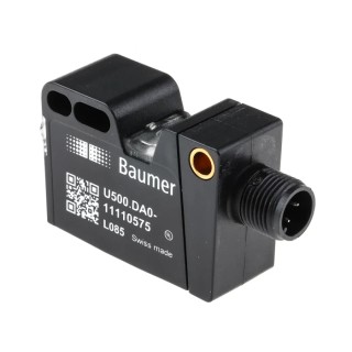Baumer Block Ultrasonic Proximity Sensor M12 x 1 Thread Size 1000 mm Detection Range 30 V DC Maximum U500.DA0-AA1B.72O