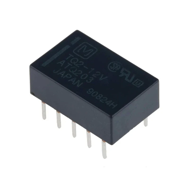 Panasonic Signal Relay PCB Mount, 12V DC Coil Voltage, DPDT Contact Configuration TQ2-12V