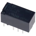 Panasonic PCB Signal Relay, 12V DC Coil, 2A Contact, DPDT, Gold Plated Contacts, PCB Terminal, SY Series TX2-12V