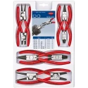 Knipex 8-Piece High-Quality Circlip Plier Set with Chrome Vanadium Steel Construction 00 20 04 V01
