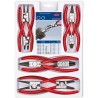 Knipex 8-Piece High-Quality Circlip Plier Set with Chrome Vanadium Steel Construction 00 20 04 V01