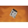 Molex 8 Way Push-Push MicroSD Memory Card Connector, Surface Mount, Solder Termination, 1.1mm Pitch, Liquid 503182-1852