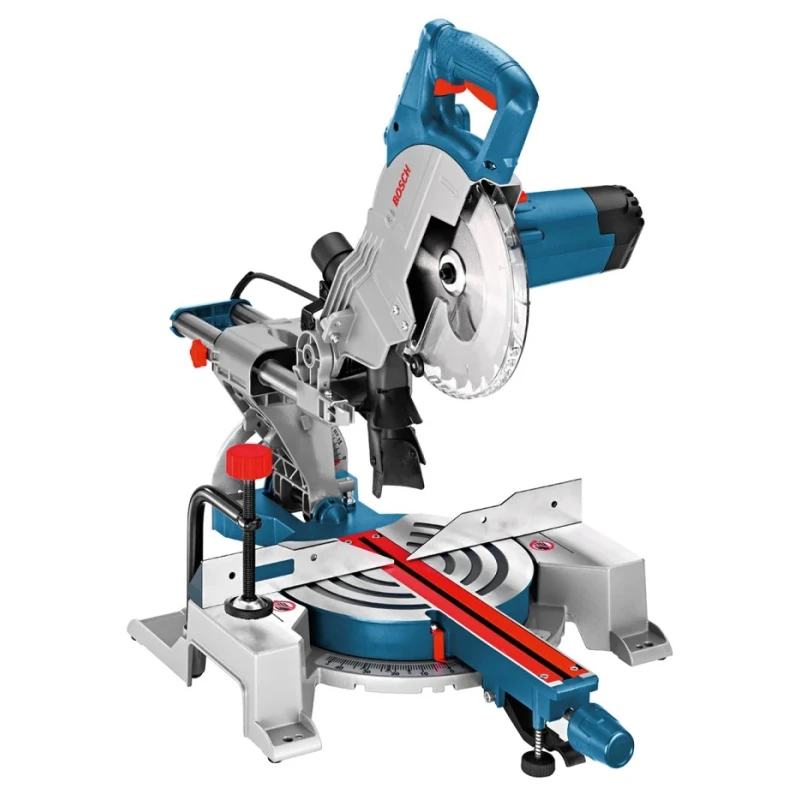 Bosch Electric Mitre Saw 1.25kW, 216 mm Circular Blade, 240V Brushed Motor GCM800SJ