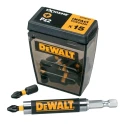 DeWALT Screwdriver Bit Set PZ2 Tip 14.5 cm Overall Length 16-Piece DT70618T-QZ