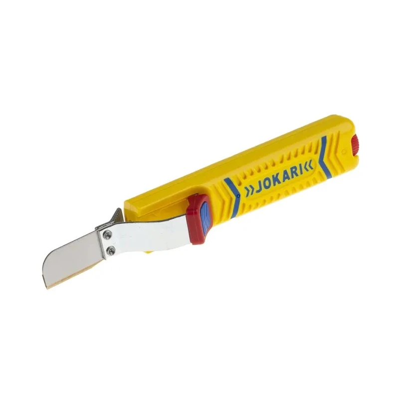 Jokari Multi-Core Wire Stripper, Stripping Range 8 to 28 mm, Overall Length 28mm, Titanium Nitride Coated 10281