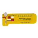 Jokari PWS-PLUS Series Ethernet Insulated Wire Stripper 0.12 to 0.4 mm Stripping Range Titanium Nitride Coated 40024