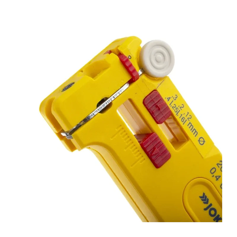 Jokari PWS-PLUS Series Ethernet Insulated Wire Stripper 0.12 to 0.4 mm Stripping Range Titanium Nitride Coated 40024