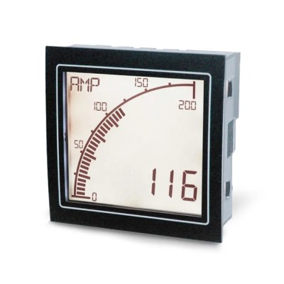 Trumeter Digital Ammeter AC/DC 5 A, 68 mm x 68 mm Cutout, 1% Accuracy APM-AMP-ANO