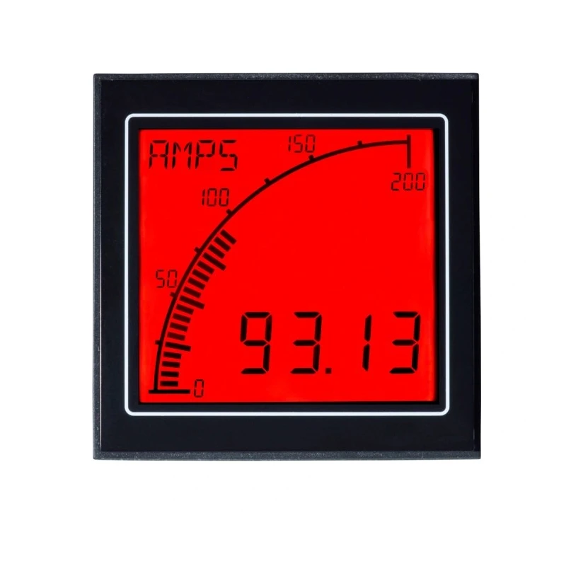 Trumeter Digital Ammeter AC/DC 5 A, 68 mm x 68 mm Cutout, 1% Accuracy APM-AMP-ANO