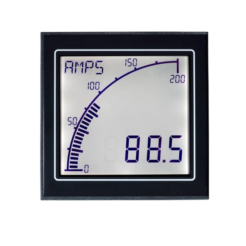 Trumeter Digital Ammeter AC/DC 5 A, 68 mm x 68 mm Cutout, 1% Accuracy APM-AMP-ANO