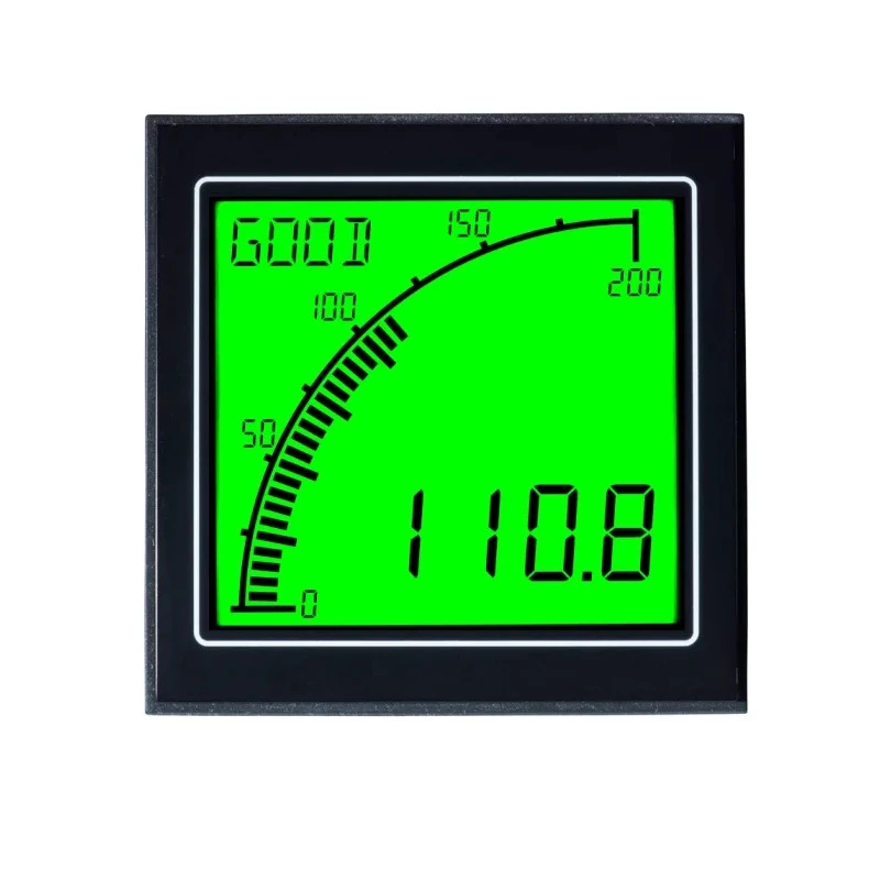 Trumeter Digital Ammeter AC/DC 5 A, 68 mm x 68 mm Cutout, 1% Accuracy APM-AMP-ANO