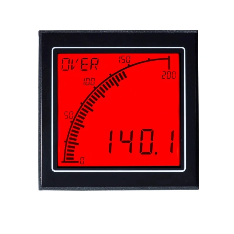 Trumeter Digital Ammeter AC/DC 5 A, 68 mm x 68 mm Cutout, 1% Accuracy APM-AMP-ANO