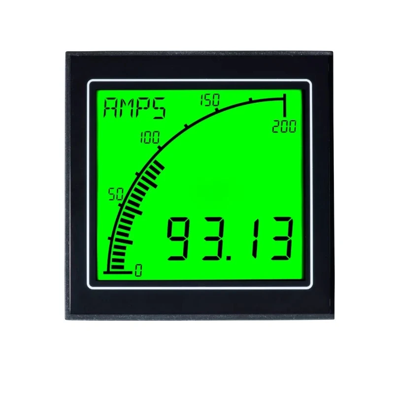 Trumeter Digital Ammeter AC/DC 5 A, 68 mm x 68 mm Cutout, 1% Accuracy APM-AMP-ANO